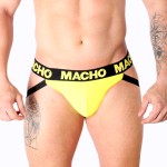 MACHO - MX25A JOCK LYCRA GIALLO XL
